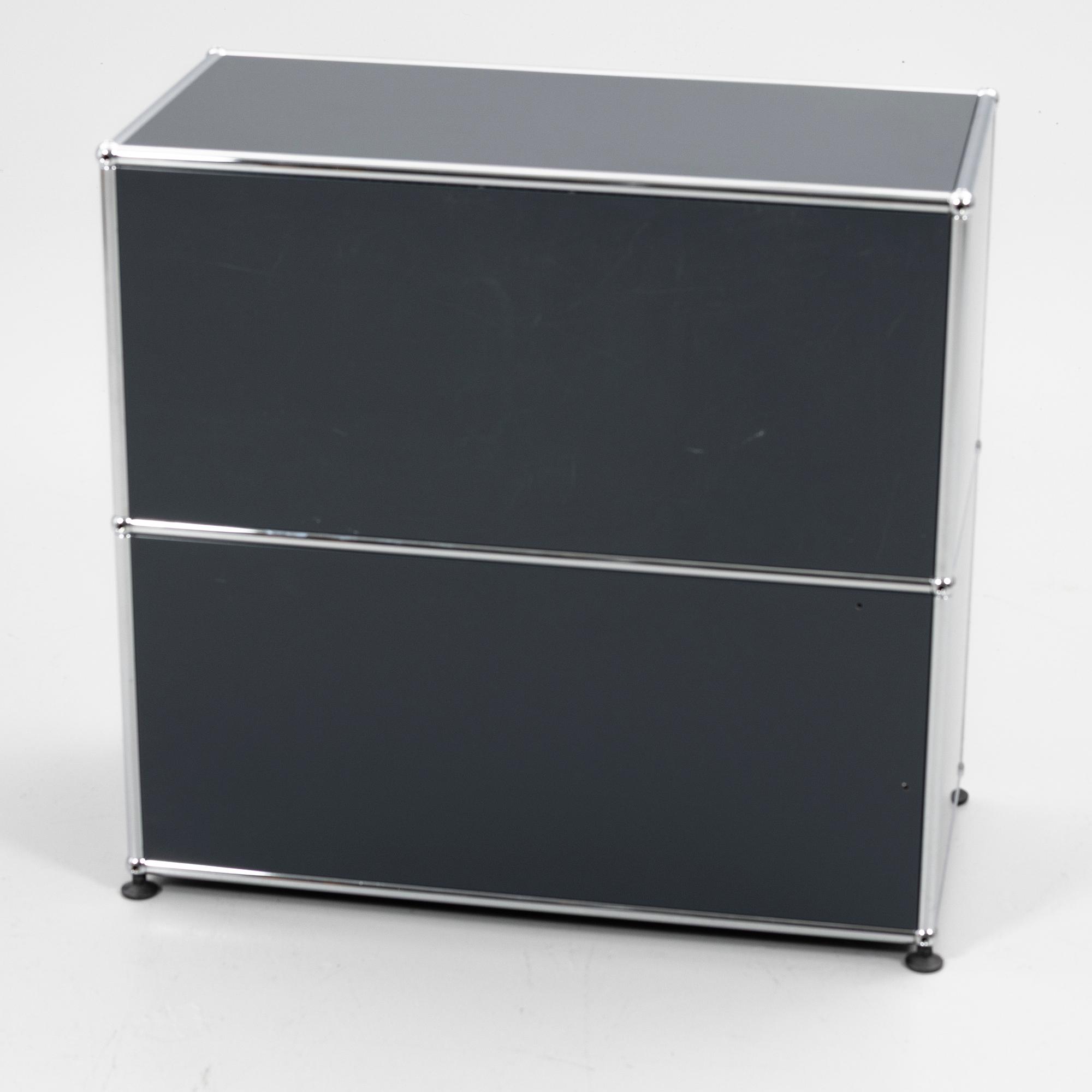 PAUL SCHÄRER & FRITZ HALLER, "USM Haller", sideboard, USM Modular Furniture, 1990s.