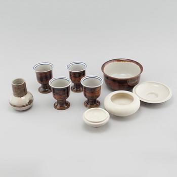seven stoneware items, Deisgnhuset.