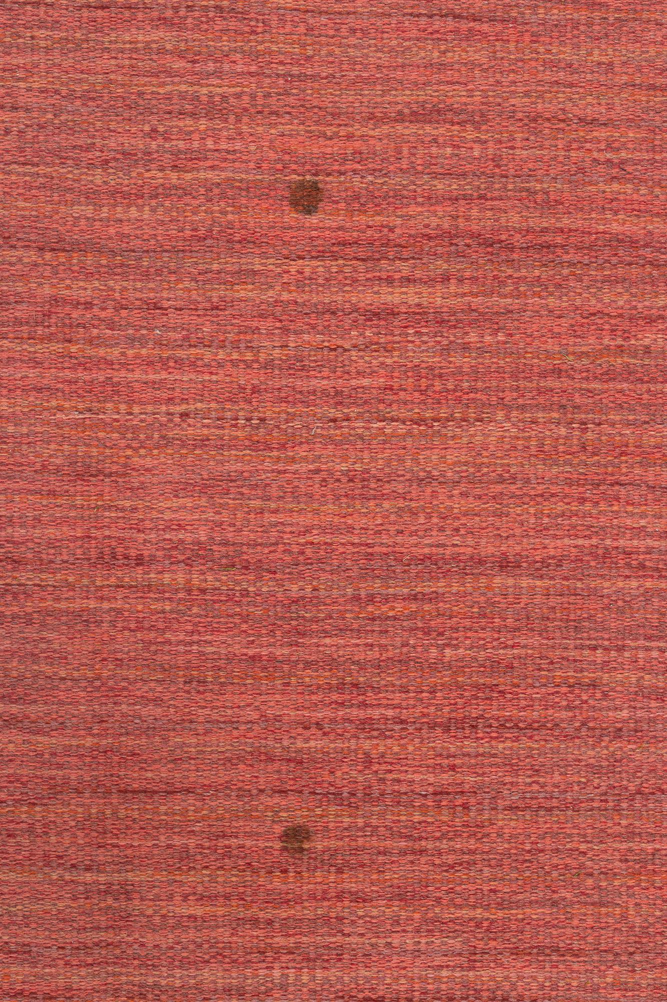 Rakel Carlander, a flat waeve carpet, ca 304 x 196 cm.