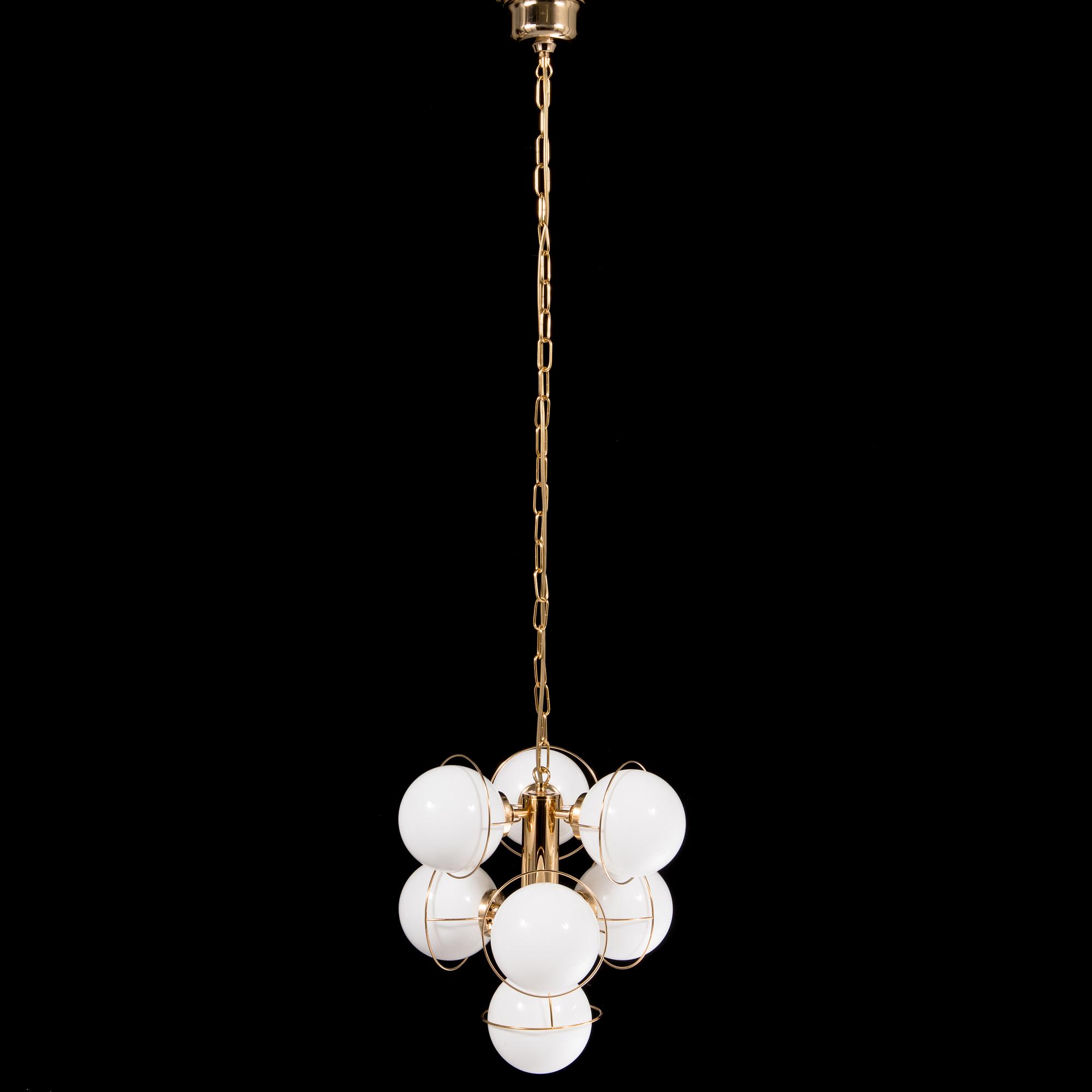 Kattovalaisin, malli  1639/6+1, AT- Valaisin  1900-luvun loppu.