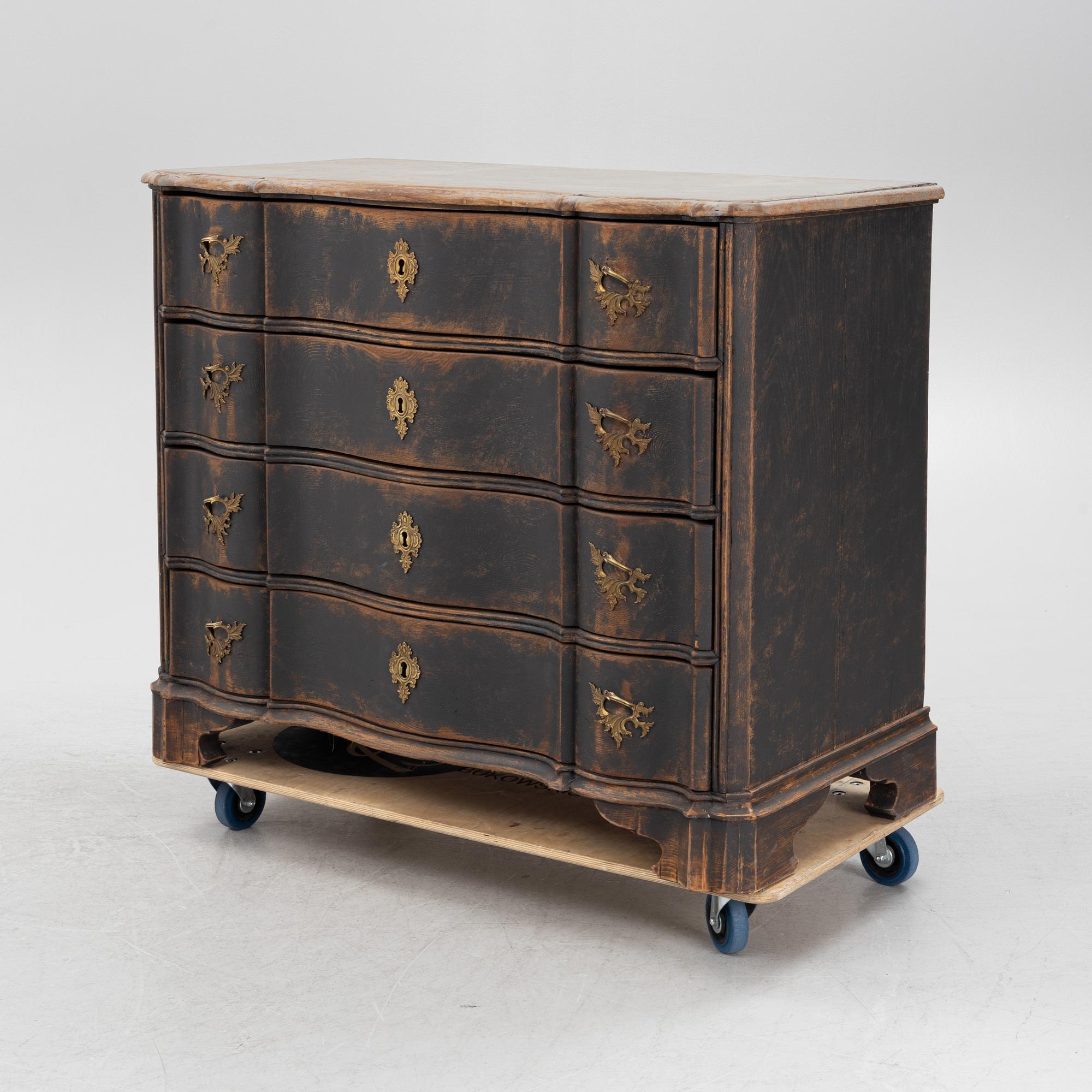 Byrå, Barock, 1700-tal.