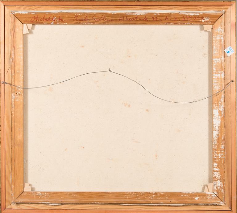 Anita Snellman, oil on canvas, signed and dated -66.