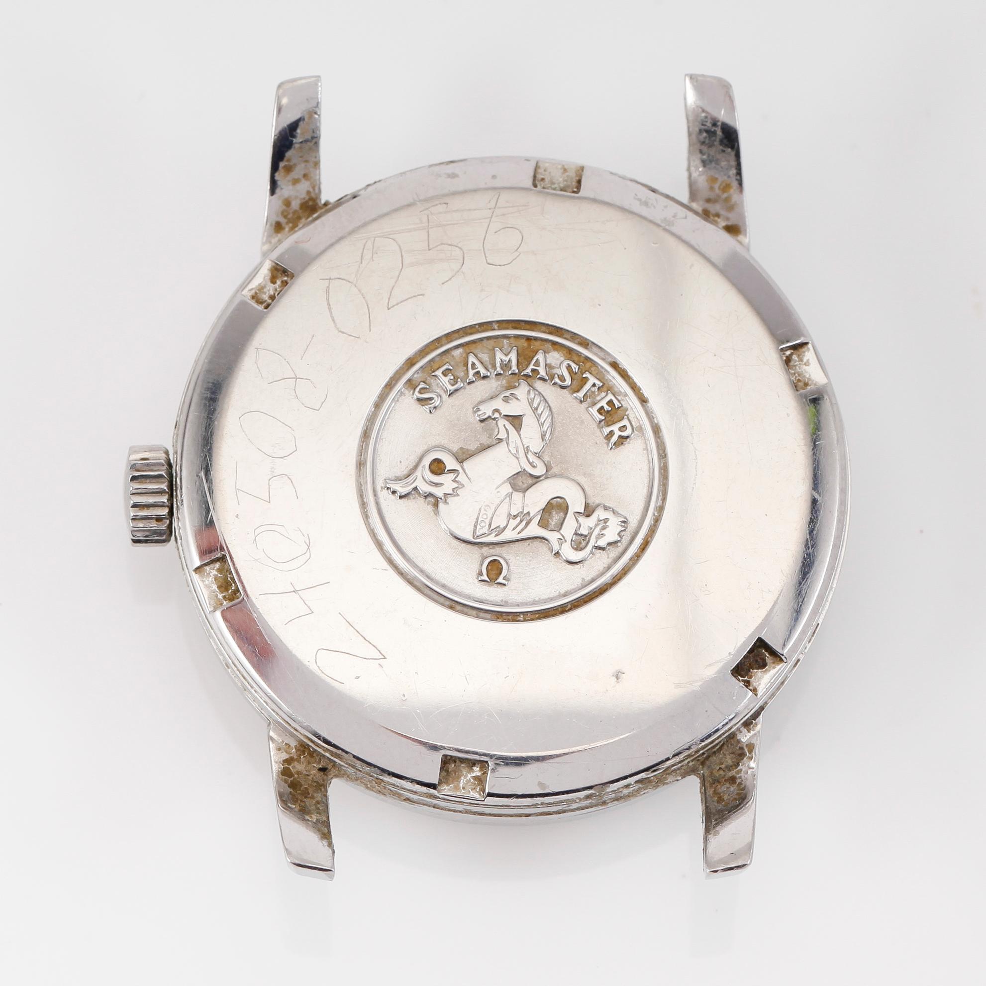 ARMBANDSUR, stål, Omega Seamaster.