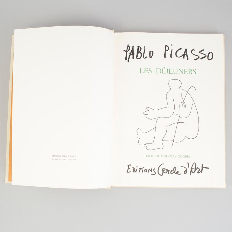 PABLI PICASSO, bok, "Les Déjeuners", 1962.