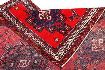 An Afshar rug, a. 225 x 155 cm.