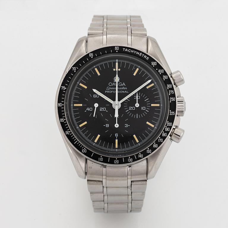 Omega, Speedmaster, Professional, "Moonwatch", chronograph, wristwatch, 42 mm.