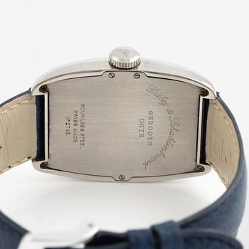 Dubey & Schaldenbrand, Aerodyn, Date, wristwatch, 33 x 43 mm.