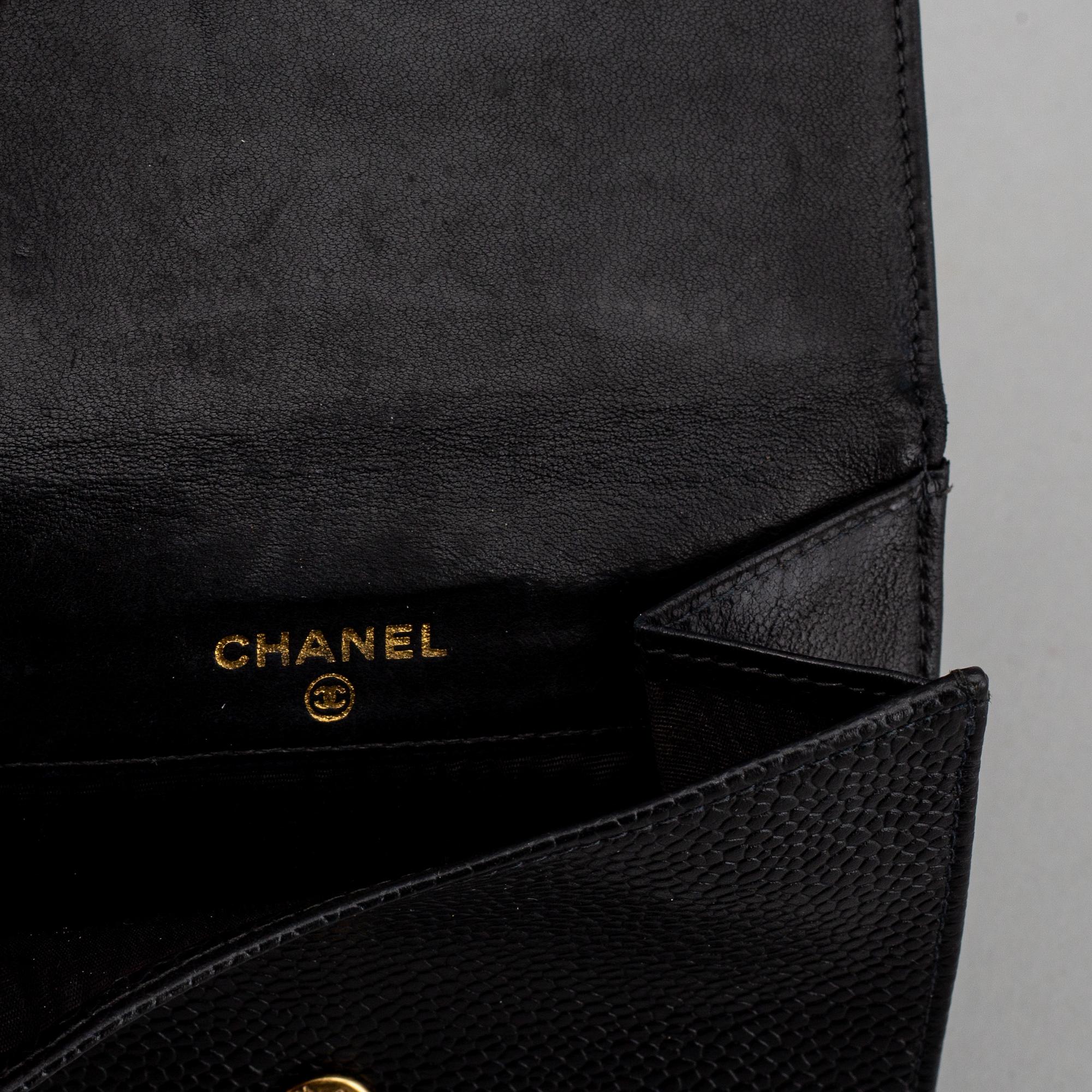 CHANEL, plånbok.