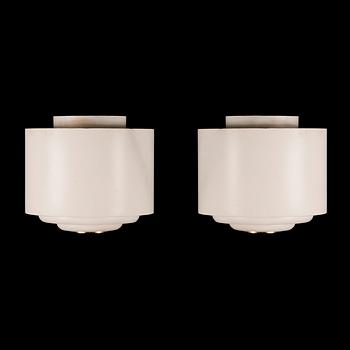 Alvar Aalto, A pair of 1960s 'AE-9447-2' ceiling lights for Itsu Finland.