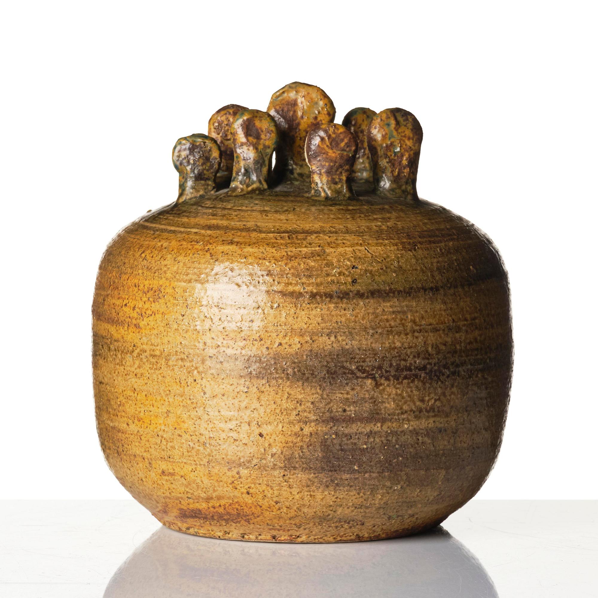 Lisa Larson, a unique stoneware sculpture, Gustavsberg Studio circa 1960.