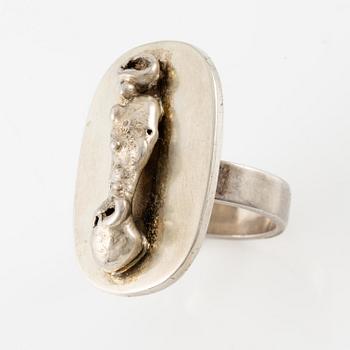 Sigurd Persson, a ring, sterling silver.