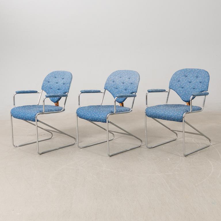 Sam Larsson, armchairs 5 pcs "Sam" for DUX late 20th century.