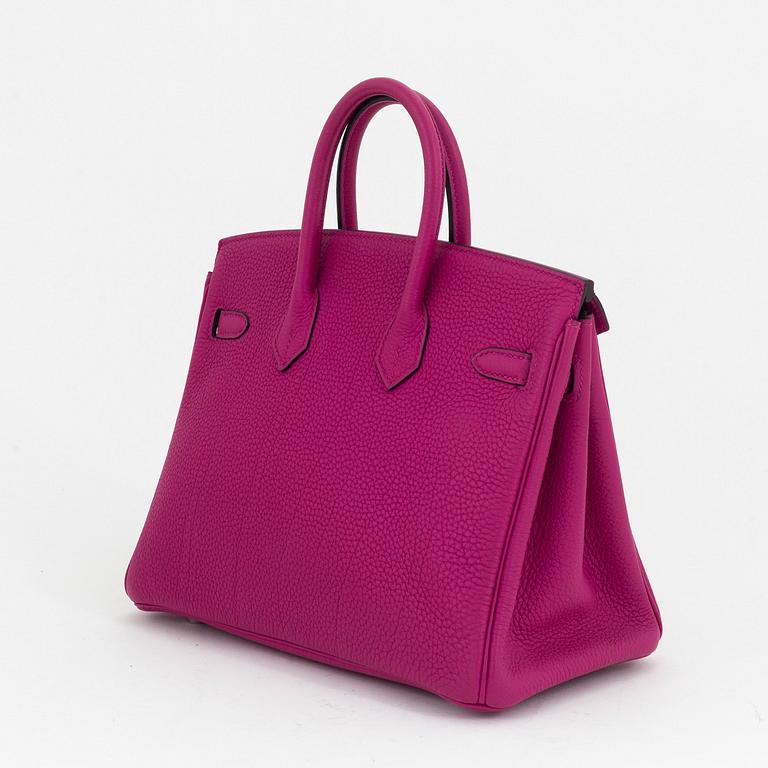 Hermès, a Rose Pourpre Togo leather 'Birkin 25' handbag, 2018.