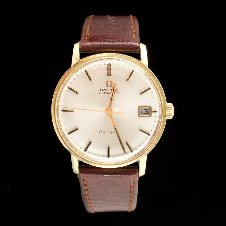 ARMBANDSUR, 18K guld, Omega.