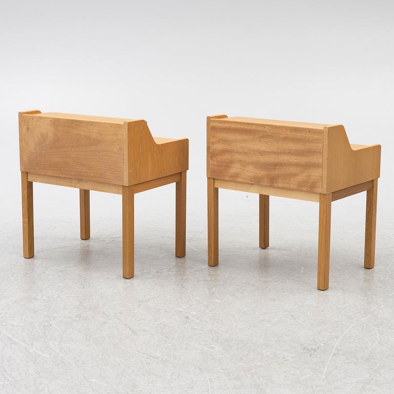 A pair of nightstands, 1960s.