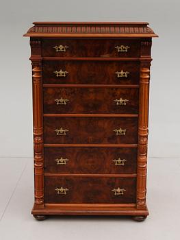CHIFFONJÉ, 1800-talets andra hälft.