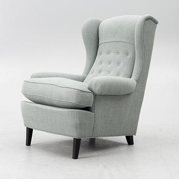 Carl Malmsten, Fåtölj, ”Häggbom”, O.H.Sjögren, Tranås, 2022.