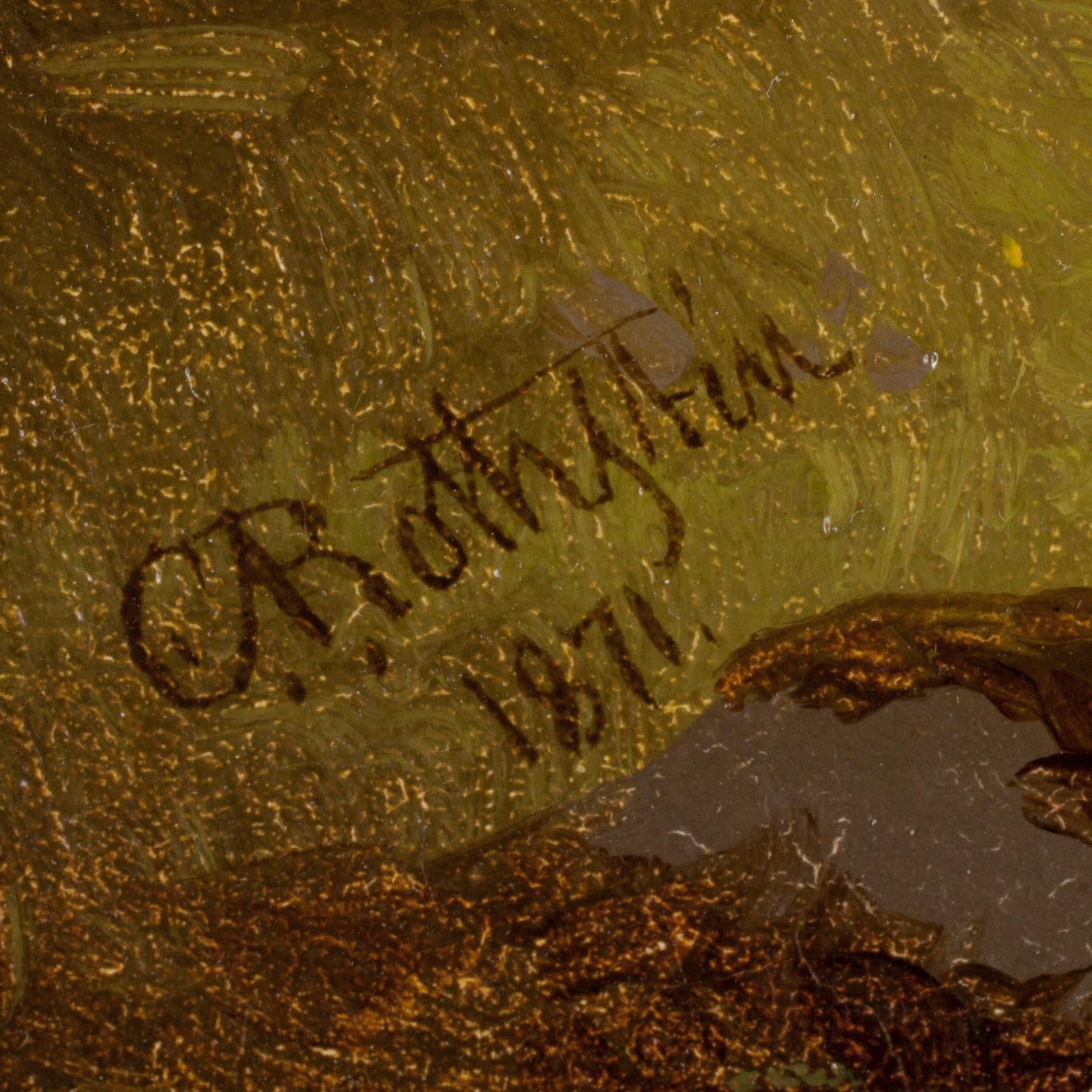 CARL ABRAHAM ROTHSTÉN, olja på duk, signerad och daterad CA Rothstén 1871.