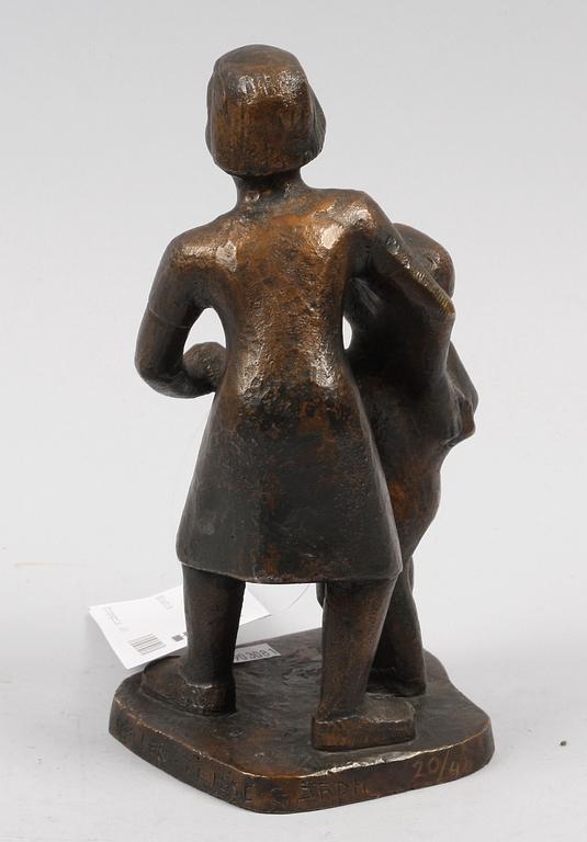 SKULPTUR, brons.