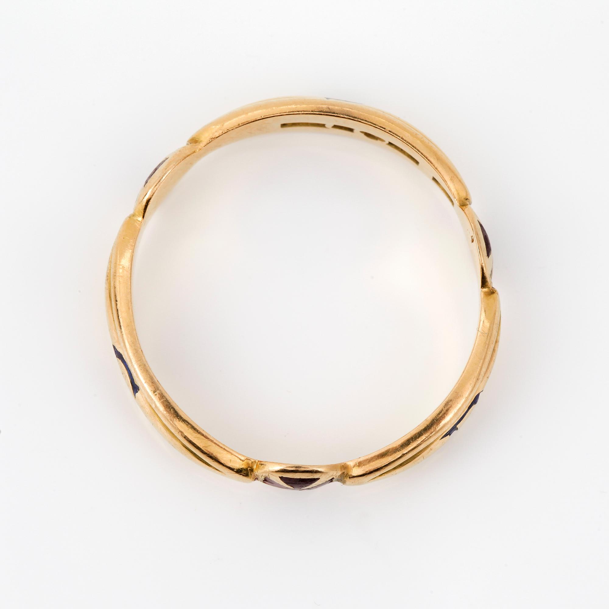 RING, 18k guld, otydliga stämplar. Vikt ca 9,5 gram. 1900-tal.