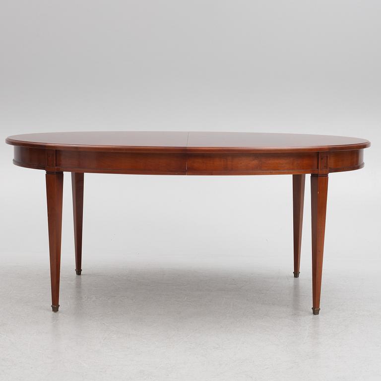 A Gustavian Style Dining Table, second half of the 20th Century.