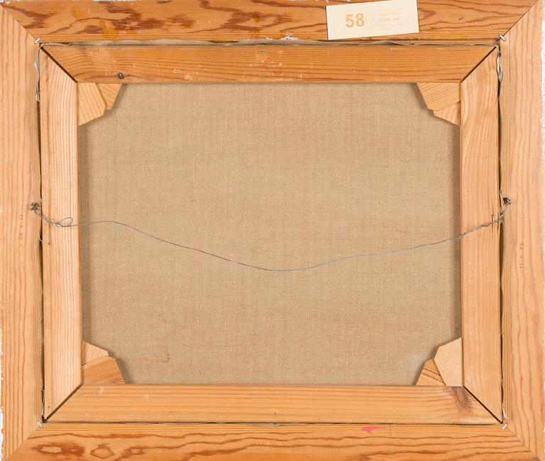 Väinö Kamppuri, Pihanäkymä rannalle.