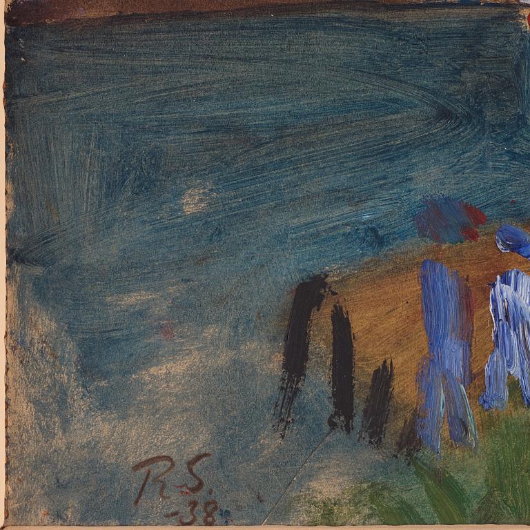 Ragnar Sandberg, The red house.