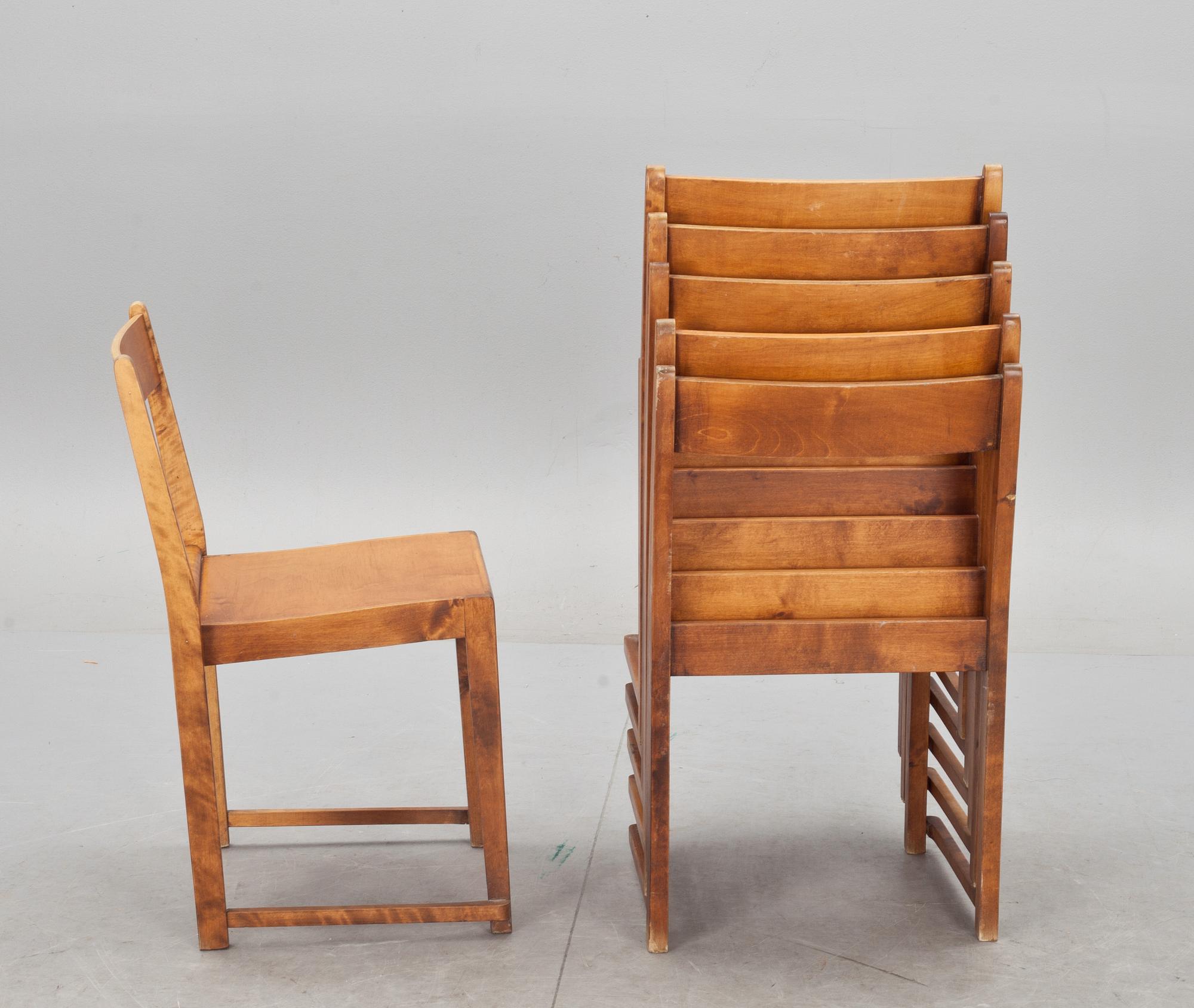 STOLAR, 6 st, Sven Markelius, 1930/40-tal.