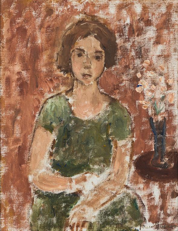 Ivan Ivarson, Girl in green dress.