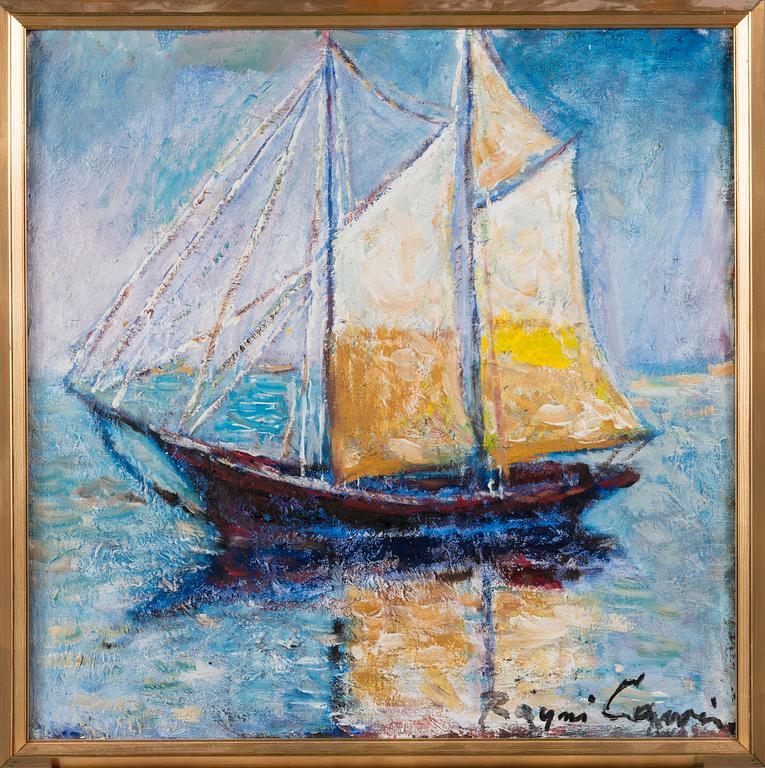 RAGNI CAWÉN, oil on canvas, signed.