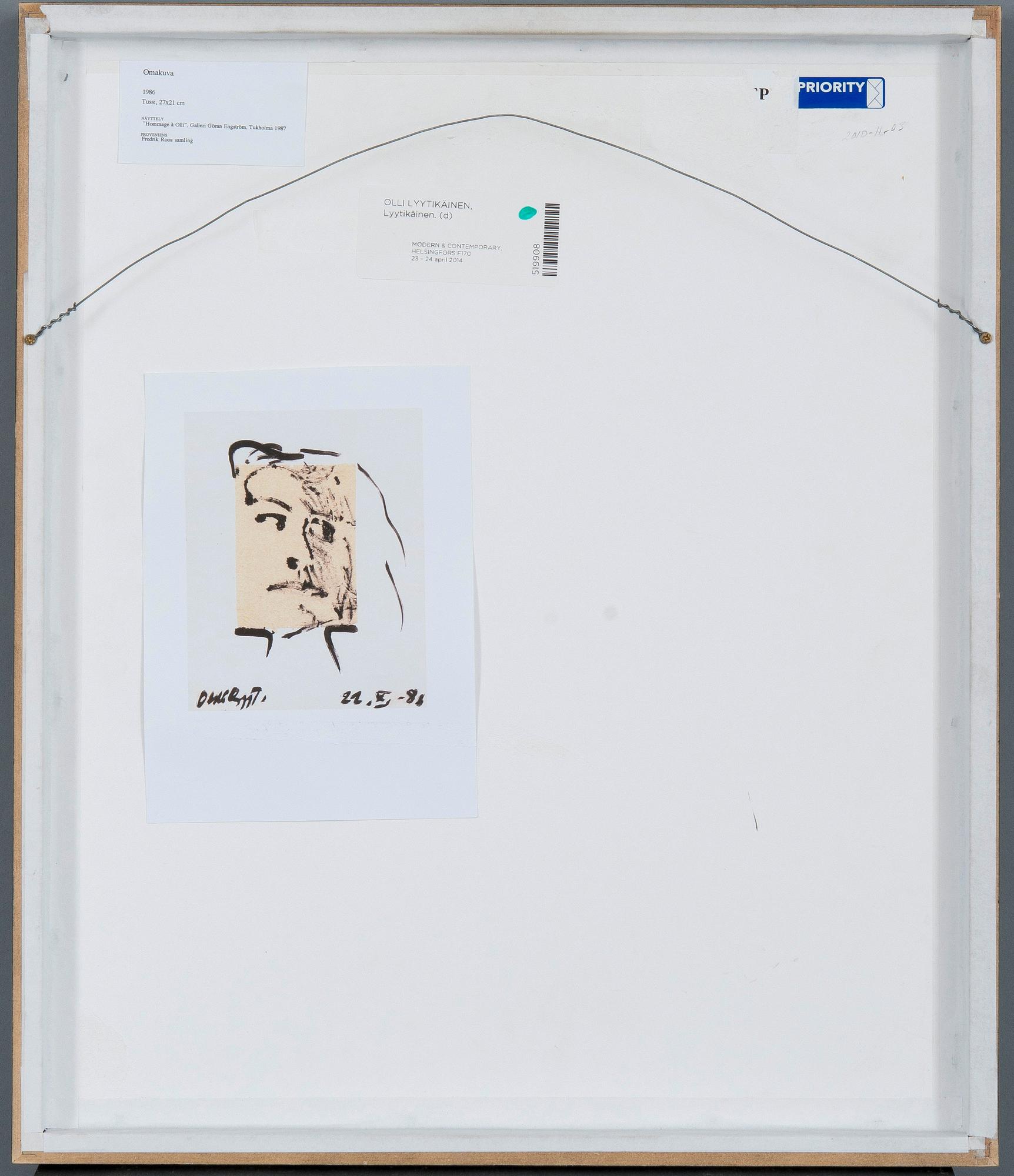 Olli Lyytikäinen, "SELF PORTRAIT".