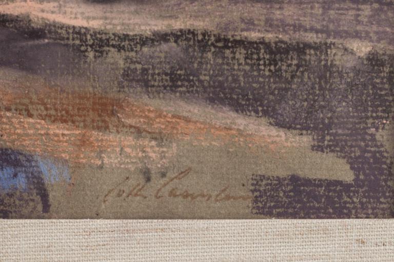 LOTTE LASERSTEIN, blandteknik, signerad.