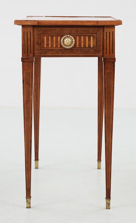 A Gustavian table by Georg Haupt (master 1770-1784), not signed.