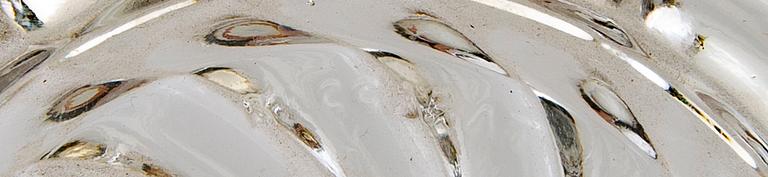 Light cuffs 9 pcs Baccarat circa 1900.
