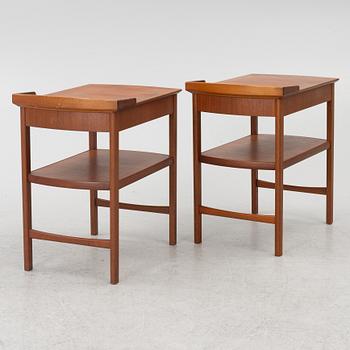 Carl Malmsten, sängbord, ett par, "Birgitta", Bodafors, 1961.