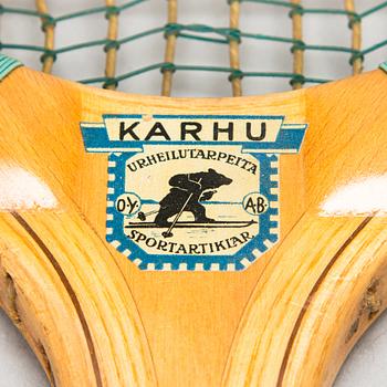 Tennismailoja, 3 kpl, Williams & Co, Paris och Karhu Urheilutarpeita Oy Sportartiklar Ab,