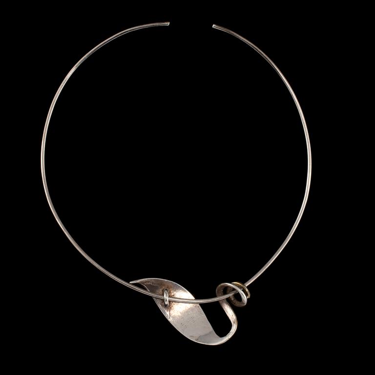 COLLIER, sterlingsilver, utlänska stämpel, CCC. Vikt 20 g.