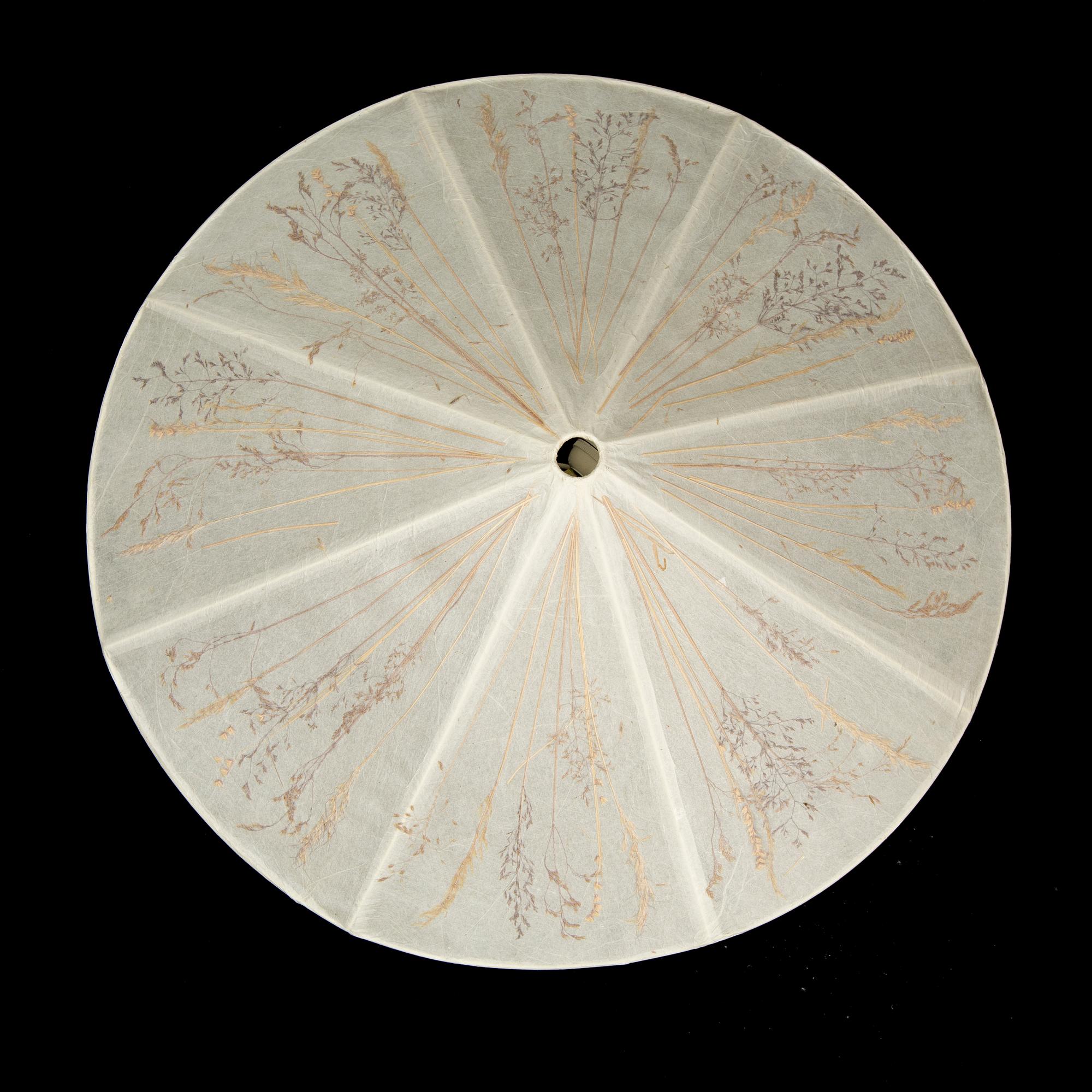 Two ceiling lamps, presumably Vanja Sorbon Malmsten, end of 20th century.