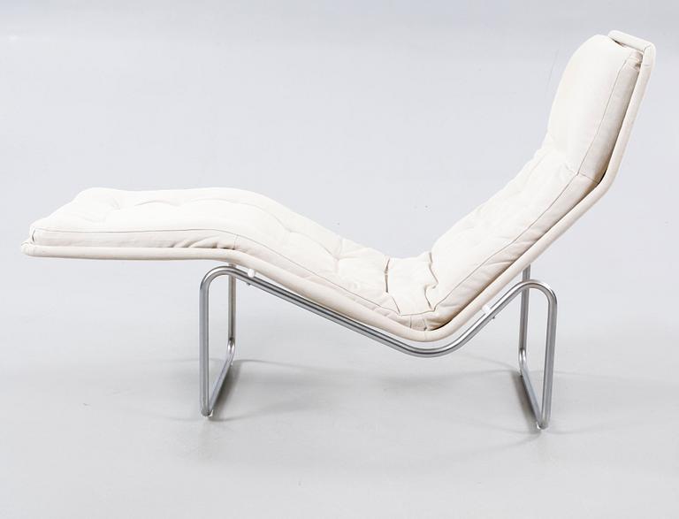 A recliner, model "Kröken", designed by Christer Blomquist for IKEA 1968.