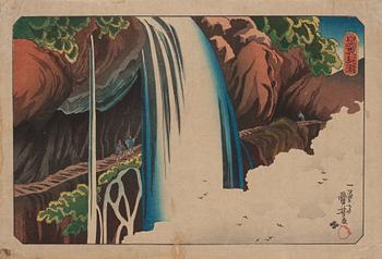 937. Utagawa Ichiyusai Kuniyoshi (1798-1861), färgträsnitt. Japan, sannolikt 1800-tal.