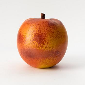 Per Hammarström, a stoneware sculpture opf an apple, signed.