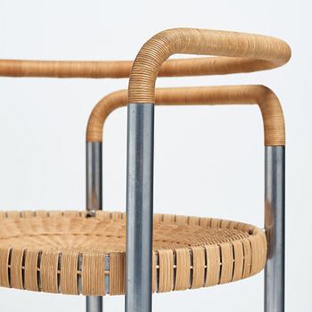 Poul Kjaerholm, a "PK 12" chair, edition E Kold Christensen, Denmark ca 1962.