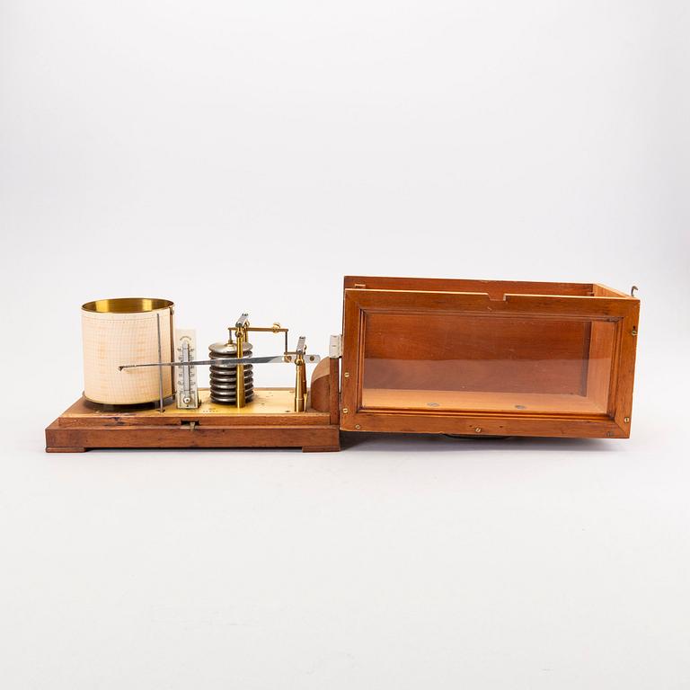 A Microscope and a Barograph first half of the 20th century.