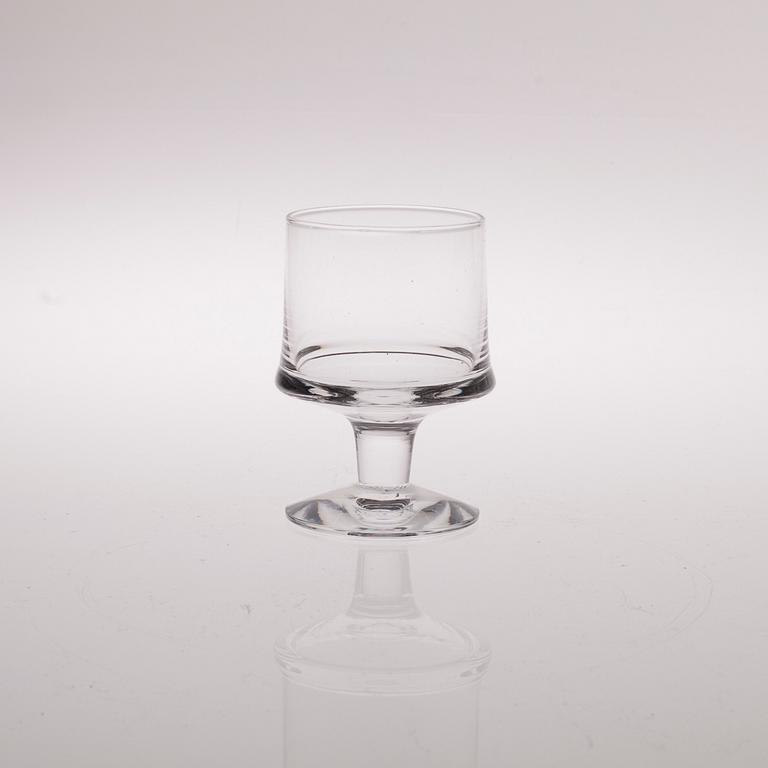 GLASSERVIS, 50 delar, "Marski" Tapio Wirkkala, Iittala 1900-talets slut.