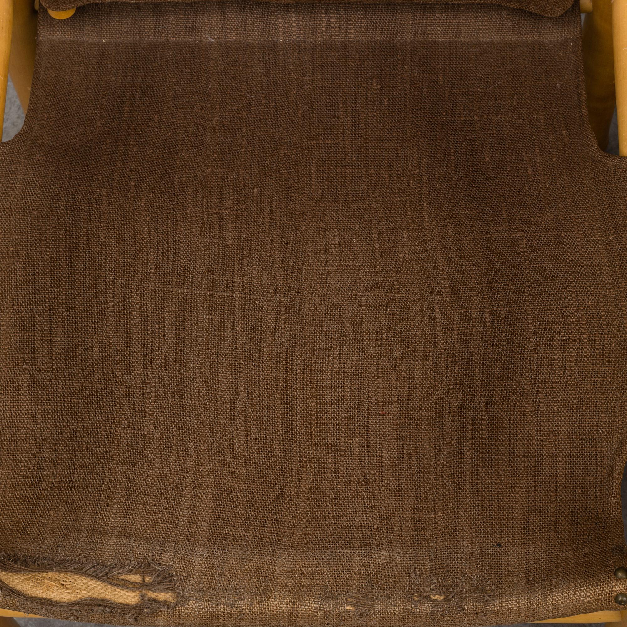 ELIAS SVEDBERG, fåtöljer, ett par, "Safari", Nordiska Kompaniet, 1940/50-tal.