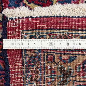 A Meshed carpet, c. 405 x 320 cm.