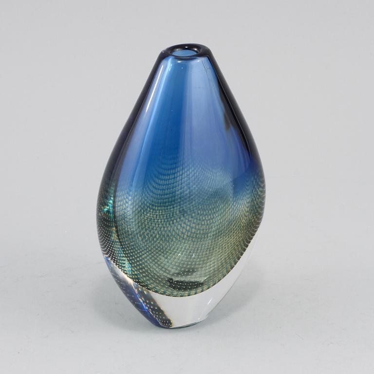 VAS, glas, "Kraka", Sven Palmqvist, Orrefors, 1900-talets andra hälft.