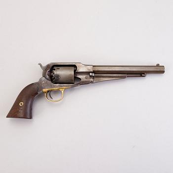 A mid-19th century Remington "New Model 1858" revolver.