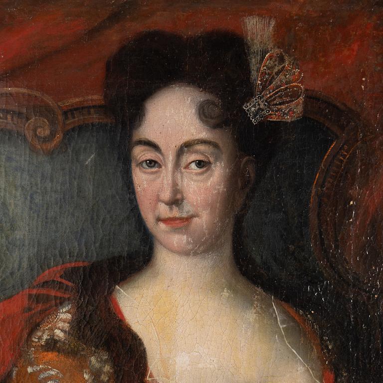 Okänd konstnär, 1700-talets början, olja på duk.