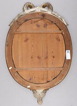 SPEGEL, gustaviansk, Stockholms Hallstämpel 1785.